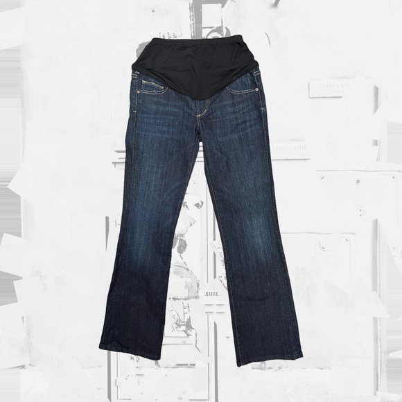 Citizens of Humanity Maternity Jeans EUC Bootcut - Picture 1 of 2